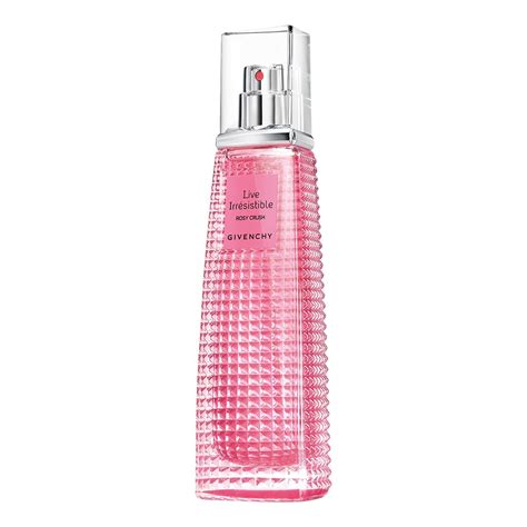 live irresistible rosy crush eau de parfum di givenchy composizione|givenchy roses.